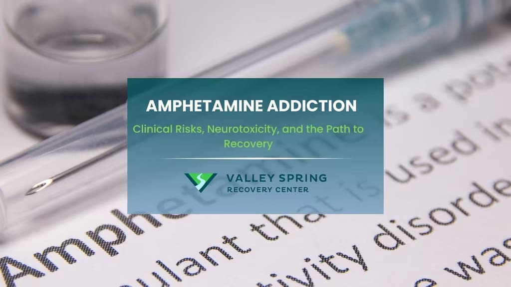 Amphetamine Addiction: Clinical Risks, Neurotoxicity, and the Path to Recovery