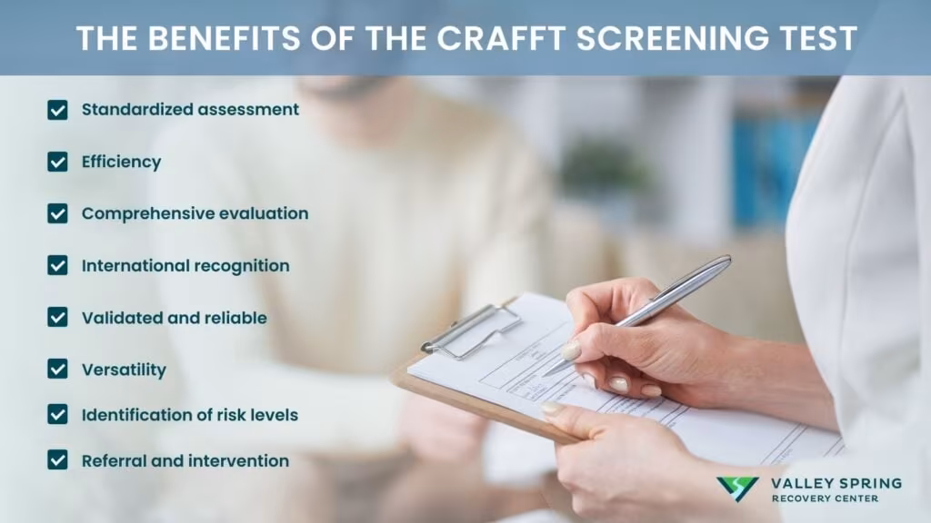 benefits of CRAFFT screening test