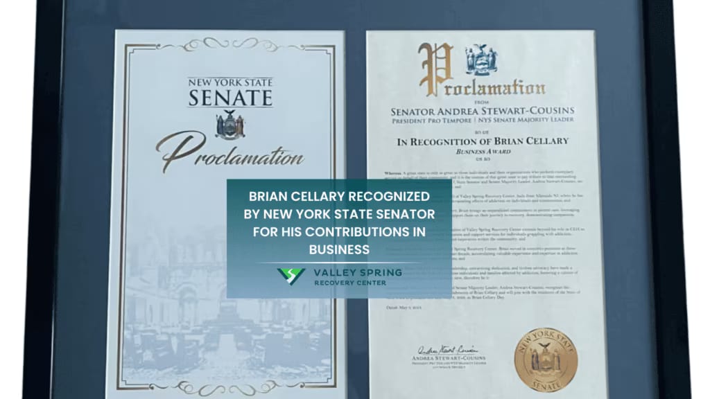 Former Northern Highlands Quarterback Honored as Businessman of the Year by New York Senator for His Work in Addiction Recovery