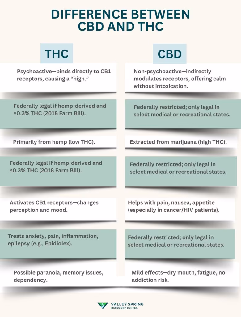 CBD Vs. THC: What Is The Difference? CBD Vs. THC: What Is The Difference?