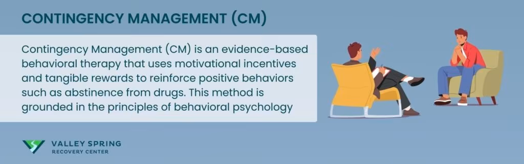 Contingency Management therapy in addiction treatment