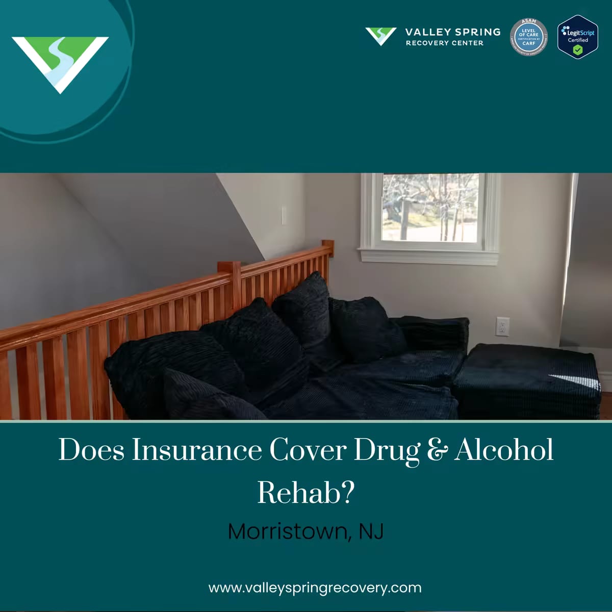 Insurance coverage for addiction treatment near Morristown, NJ