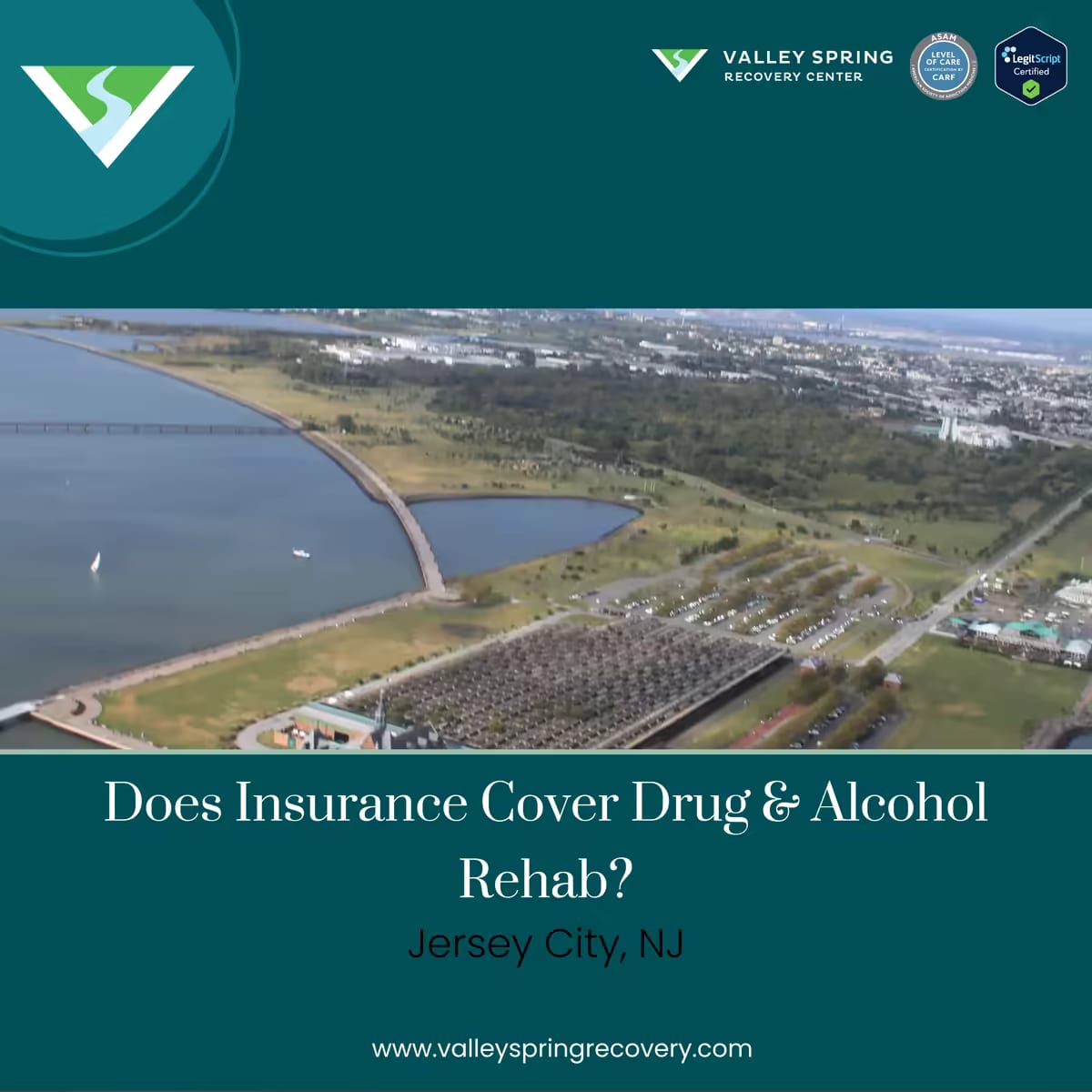 Insurance coverage for addiction treatment near Jersey City, NJ