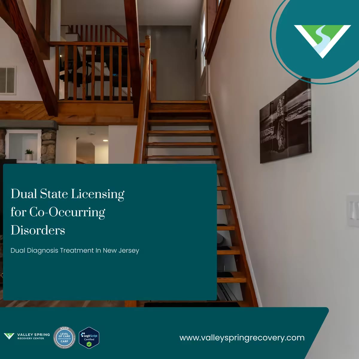 New Jersey substance use and mental health licenses held by Valley Spring Recovery Center New Jersey substance use and mental health licenses held by Valley Spring Recovery Center