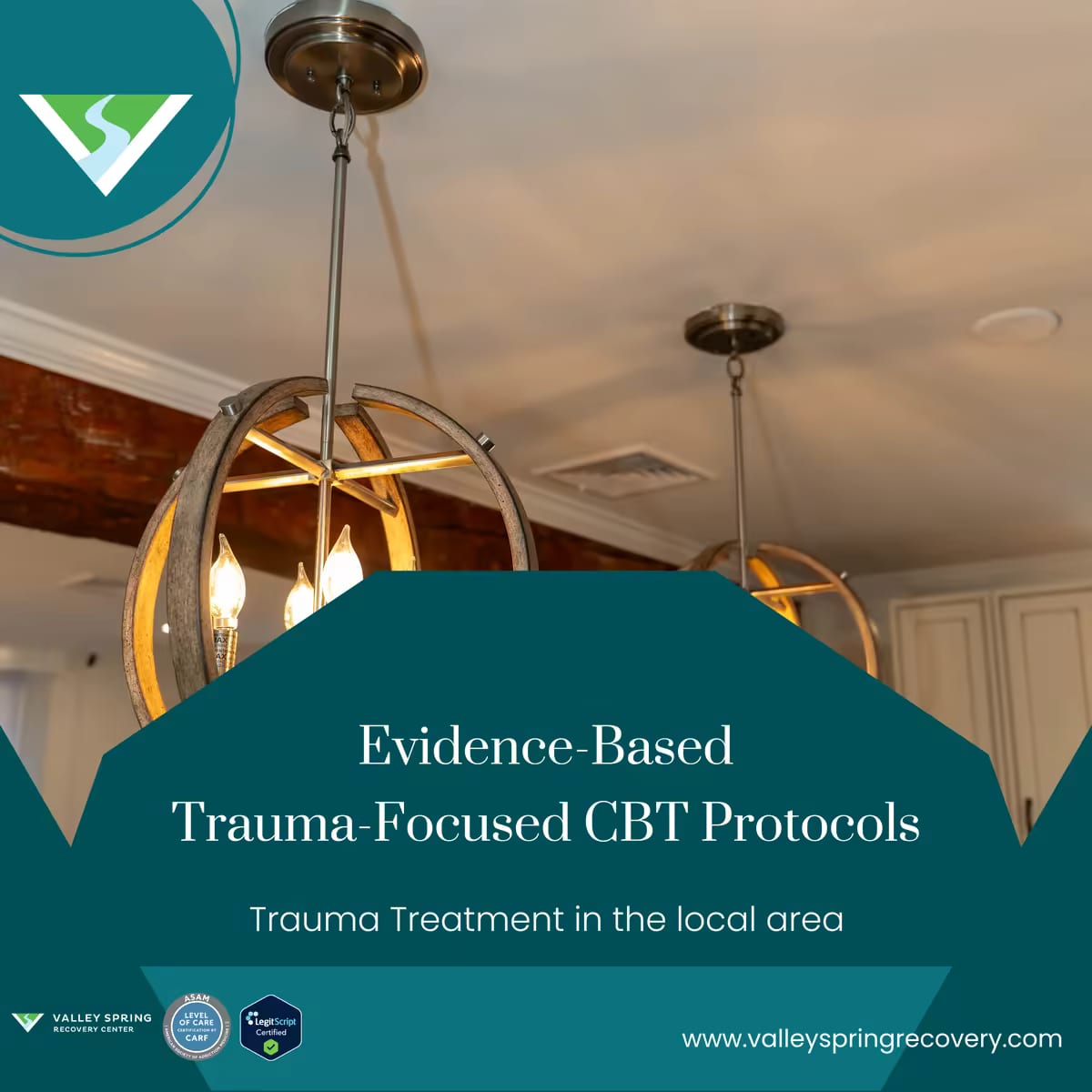 Evidence-based trauma-focused CBT protocols at Valley Spring