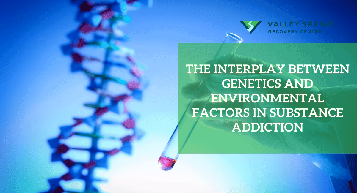 Genetics or Environmental Factors in Substance Addiction. While genetics can contribute to an individual's vulnerability to addiction, environmental factors play a significant role in determining whether those genetic predispositions translate into actual addiction.