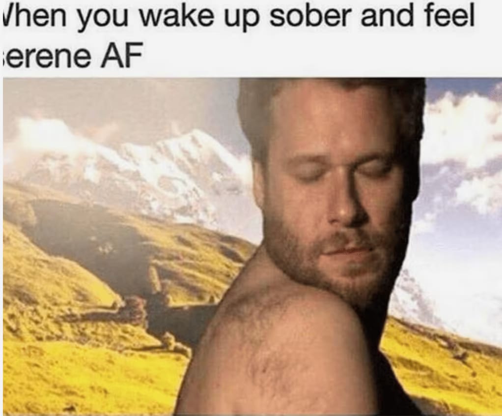happy sober memes about recovery