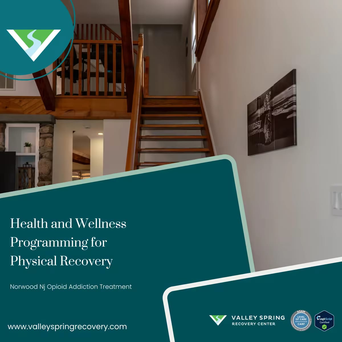 Health and wellness programming for physical opioid recovery