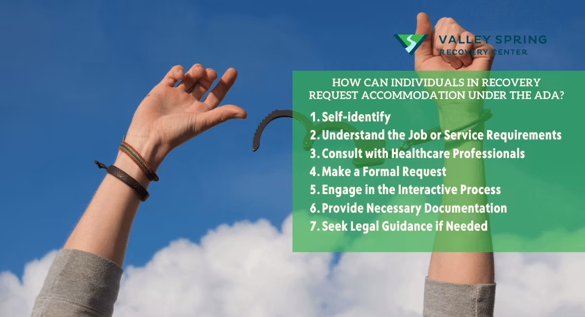 How Can Individuals in Recovery Request Accommodation under the ADA?