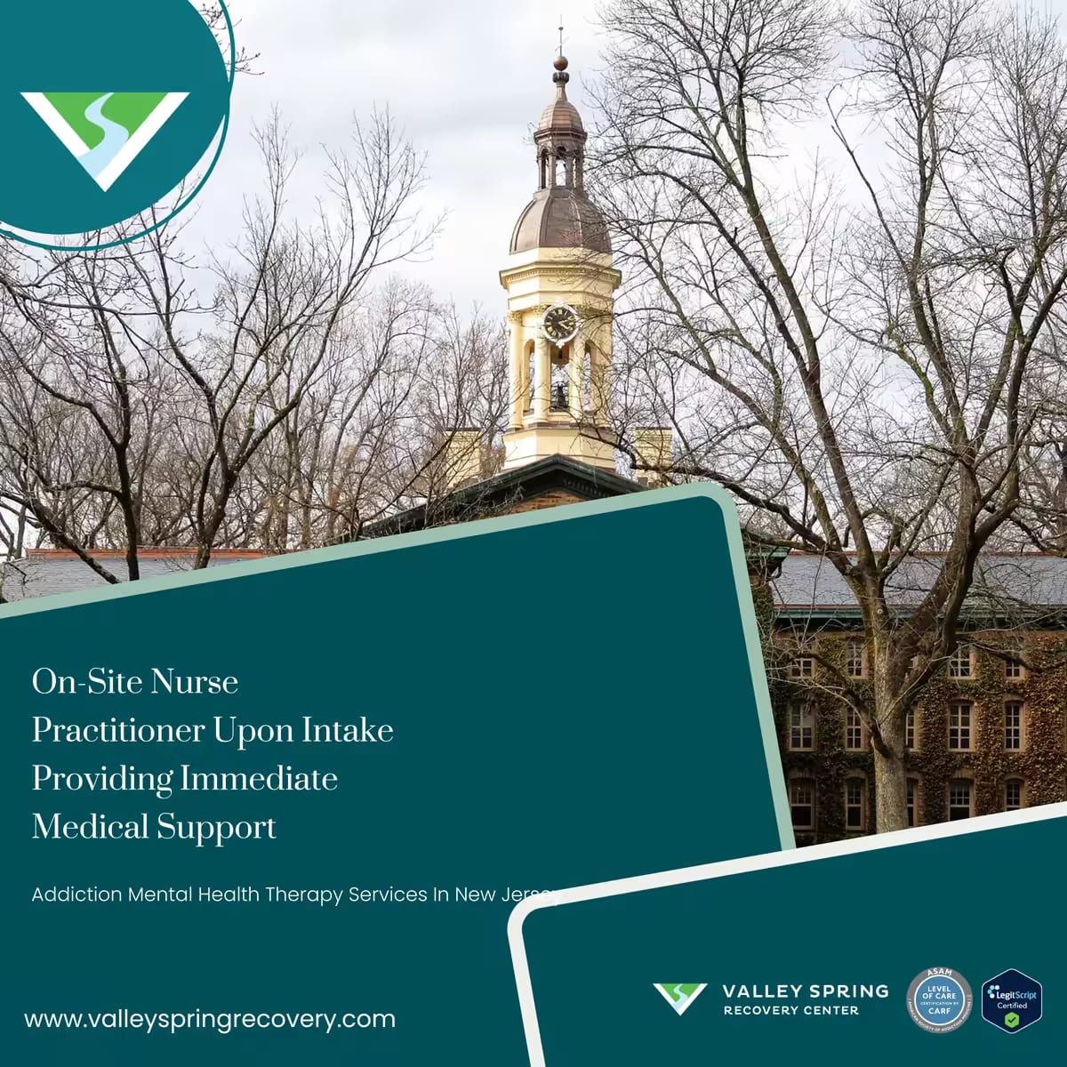 On-Site Nurse Practitioner Upon Intake Providing Immediate Medical Support On-Site Nurse Practitioner Upon Intake Providing Immediate Medical Support