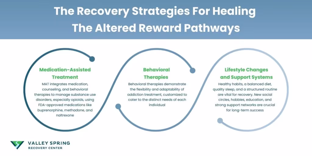 recovery strategies for healing the altered reward pathways