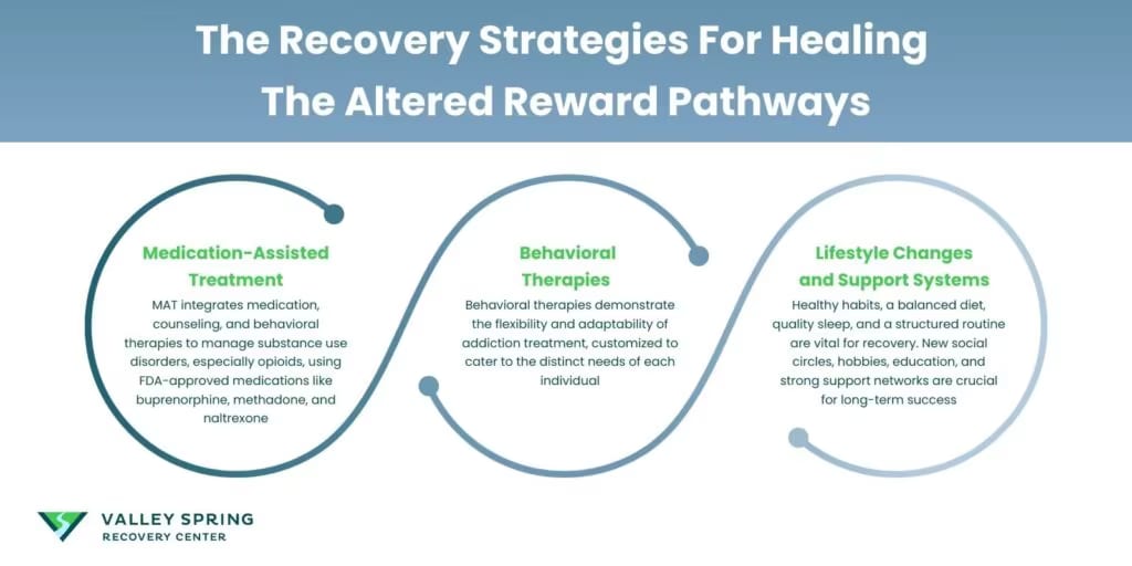 recovery strategies for healing the altered reward pathways