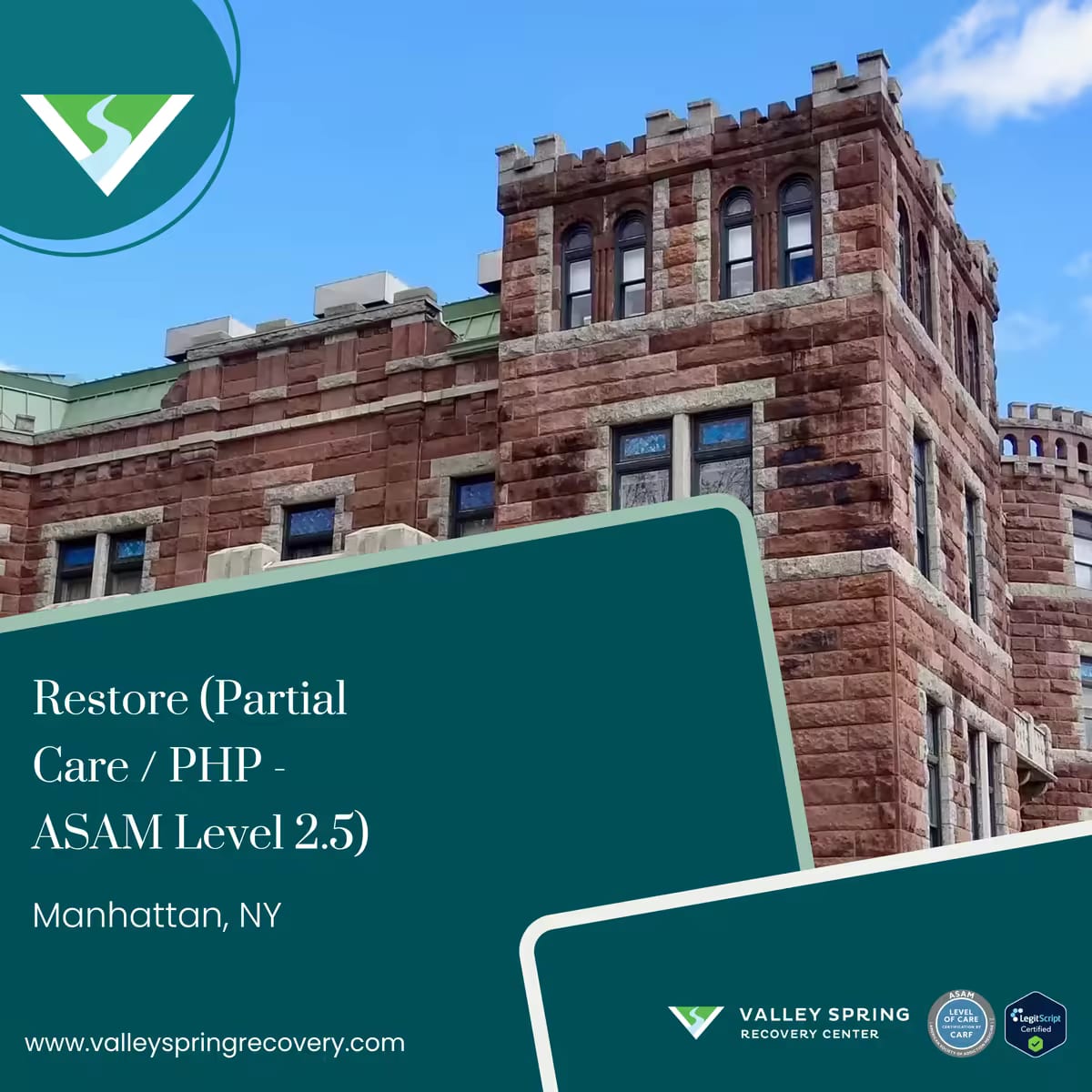 Restore PC partial hospitalization program near Manhattan, NY Restore PC partial hospitalization program near Manhattan, NY
