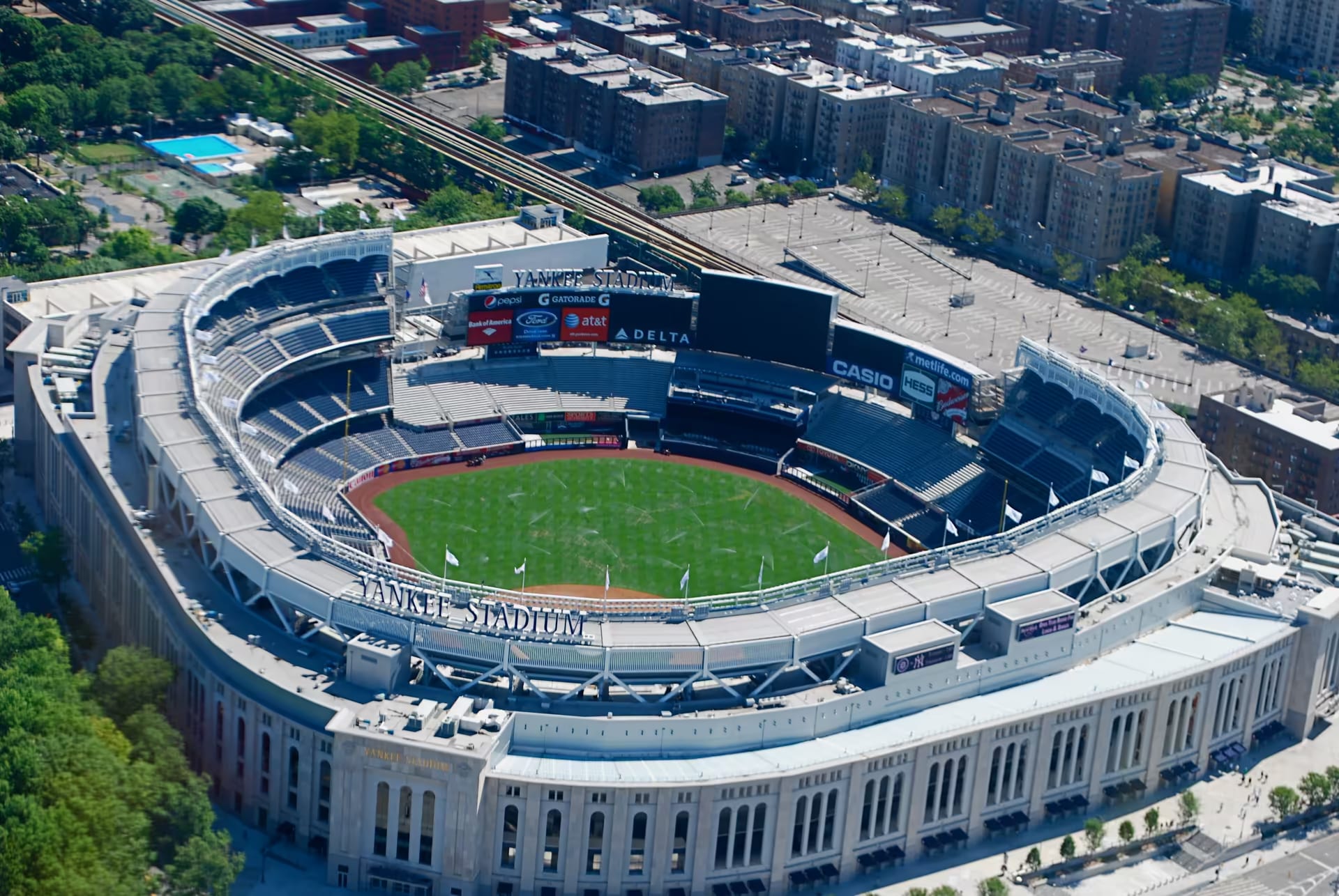 Yankee Stadium, local landmark in Bronx, NY Yankee Stadium, local landmark in Bronx, NY