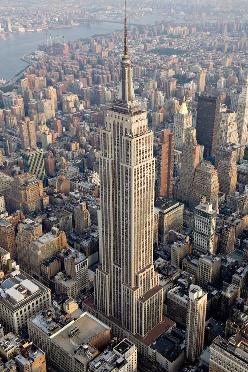 Empire State Building, local landmark in Manhattan, NY Empire State Building, local landmark in Manhattan, NY