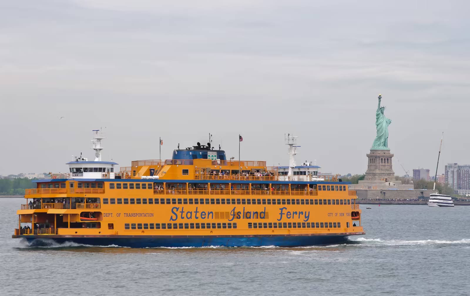 Staten Island Ferry, local landmark in Staten Island, NY Staten Island Ferry, local landmark in Staten Island, NY