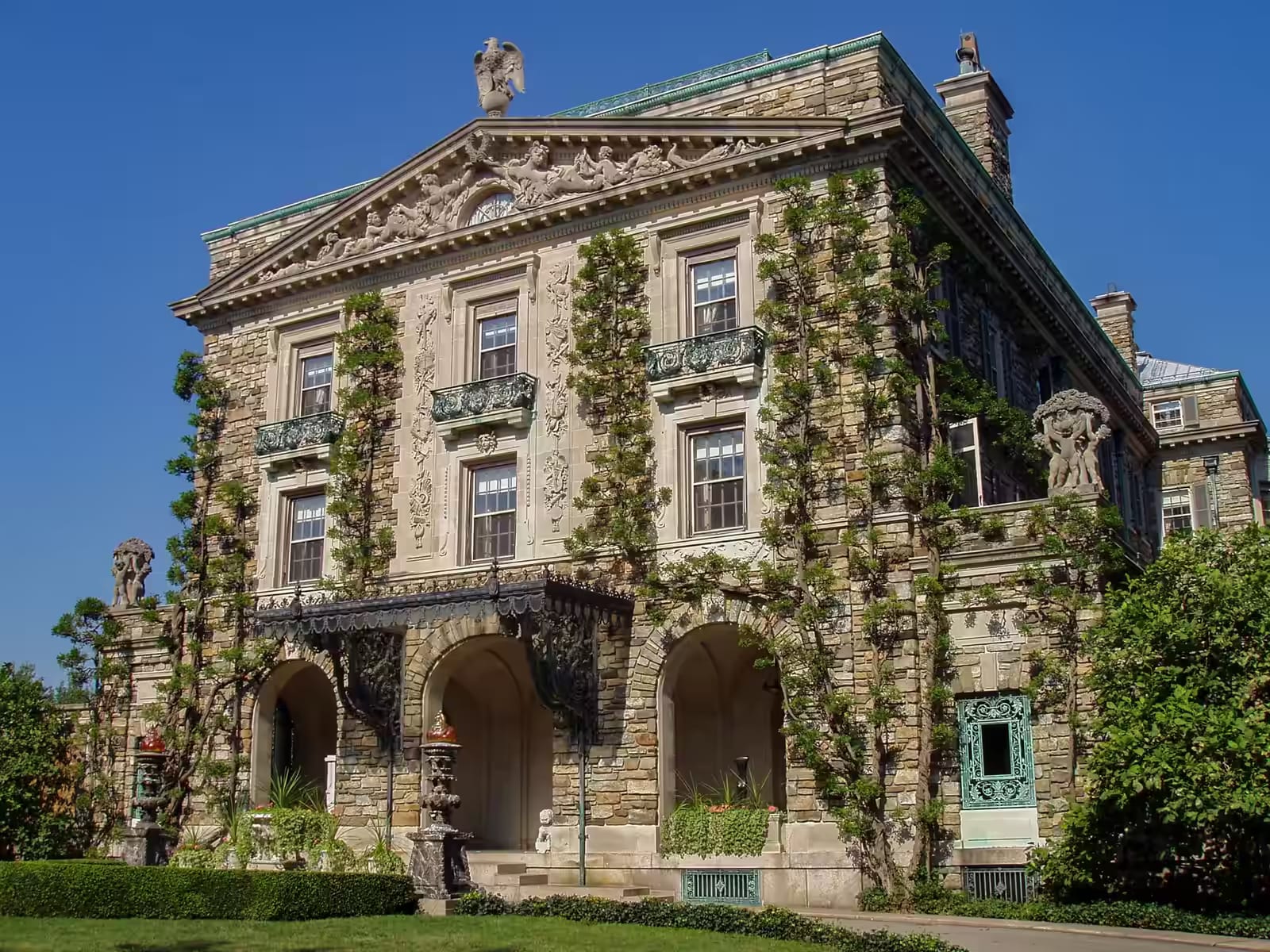Kykuit Estate, local landmark in Westchester County, NY