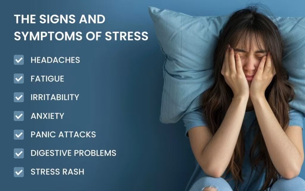 signs and symptoms of stress