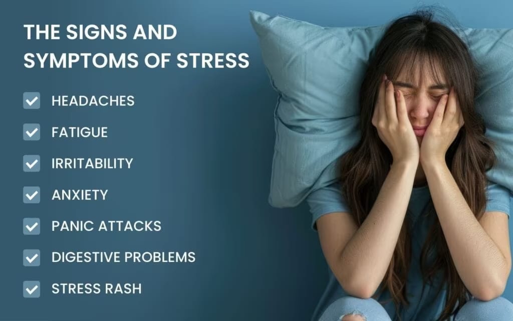 Chronic stress symptoms across sleep, immune, digestive, and cardiovascular systems