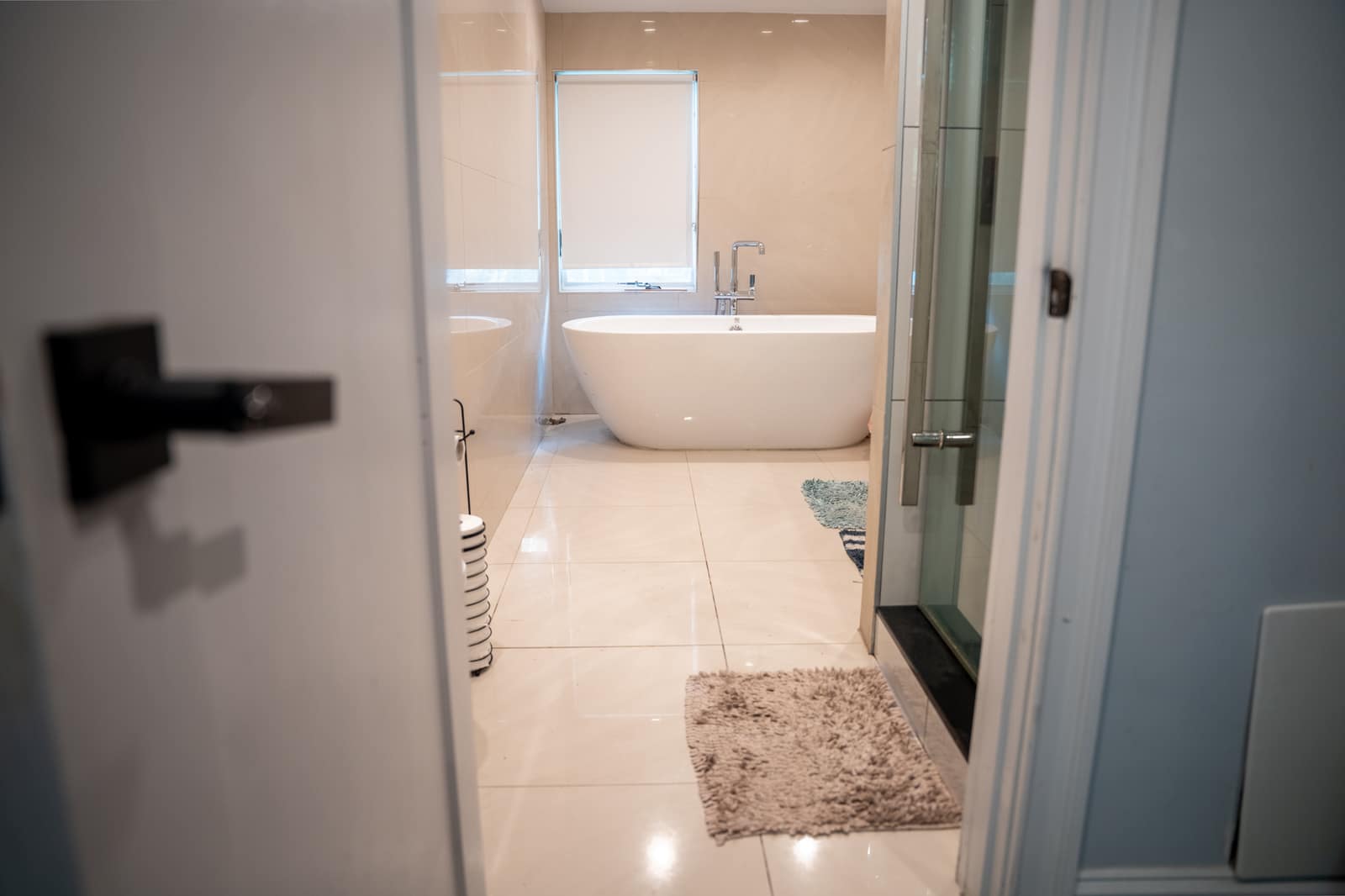 Bathroom of a Valley Spring partner sober living home in Closter, New Jersey Bathroom of a Valley Spring partner sober living home in Closter, New Jersey