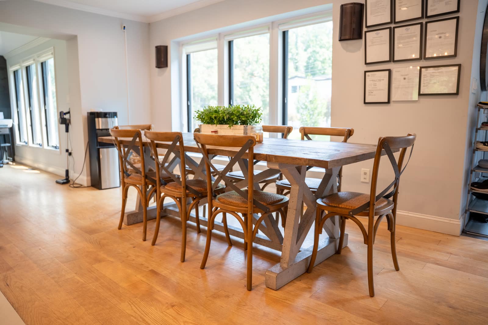 Dining room of a Valley Spring partner sober living home in Closter, New Jersey Dining room of a Valley Spring partner sober living home in Closter, New Jersey