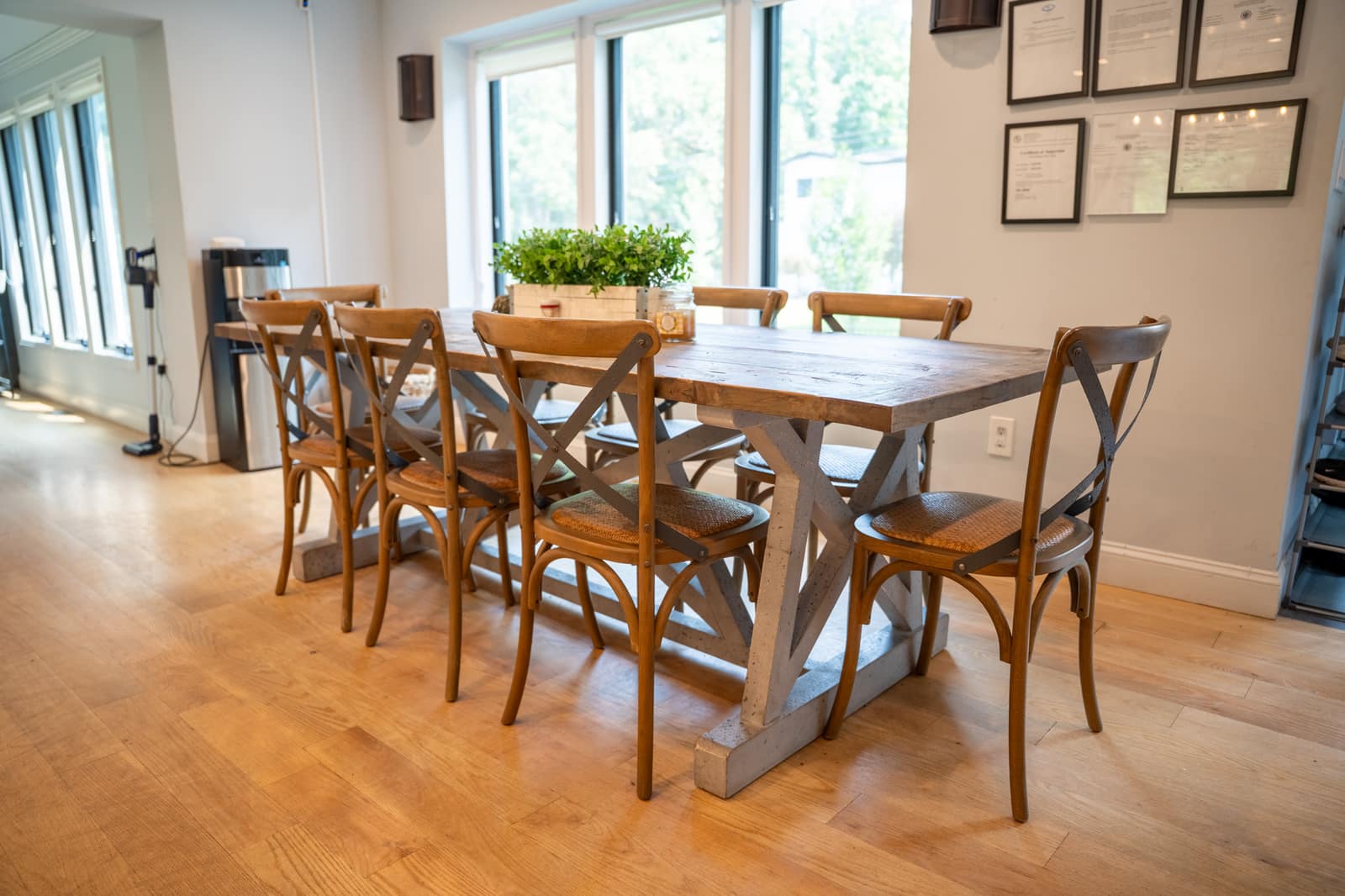 Dining room of a Valley Spring partner sober living home in Closter, New Jersey Dining room of a Valley Spring partner sober living home in Closter, New Jersey
