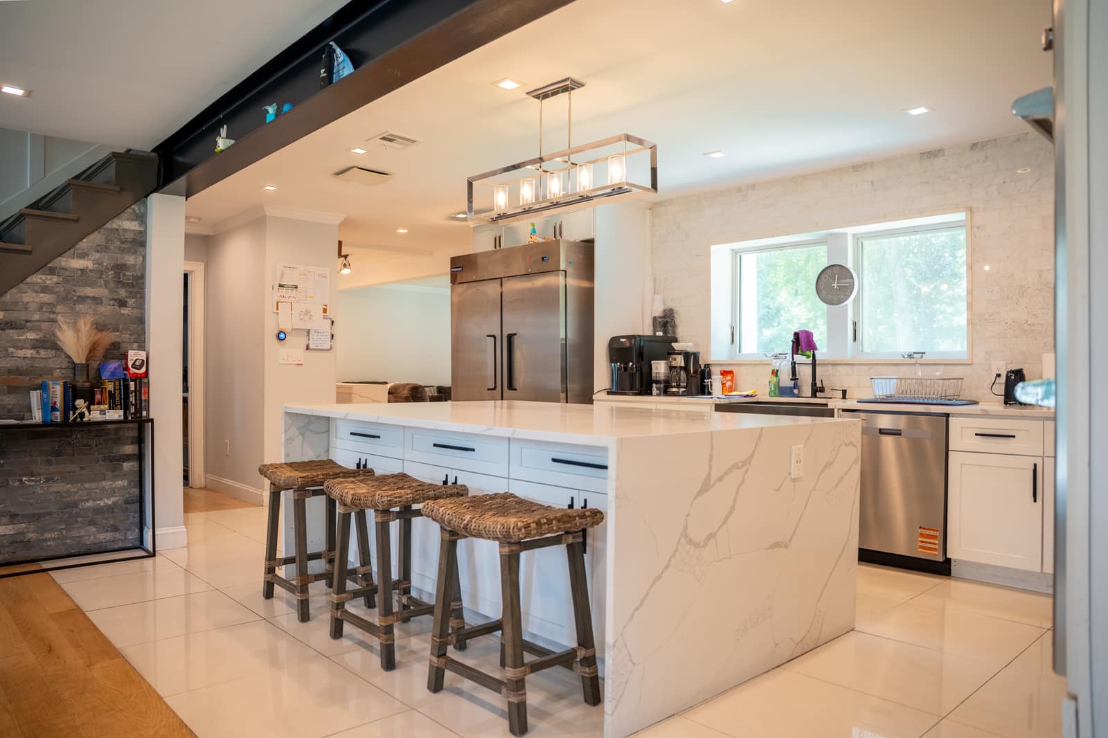 Kitchen of a Valley Spring partner sober living home in Closter, New Jersey Kitchen of a Valley Spring partner sober living home in Closter, New Jersey
