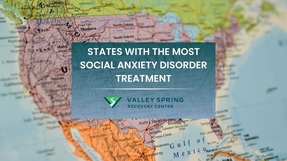 United States map introducing state-level social anxiety treatment search-interest analysis