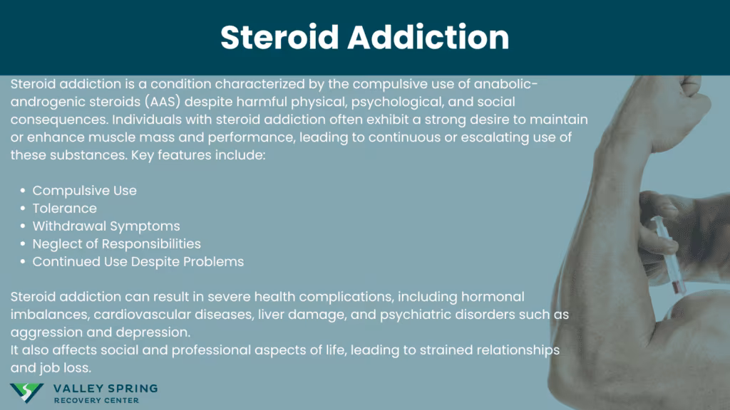 Steroid Addiction: Definition, Types, Causes, Symptoms, Effects and Treatment Steroid Addiction: Definition, Types, Causes, Symptoms, Effects and Treatment