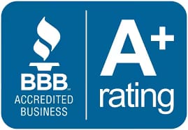 Better Business Bureau A+ Seal