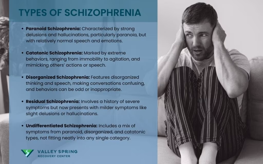 types of schizophrenia