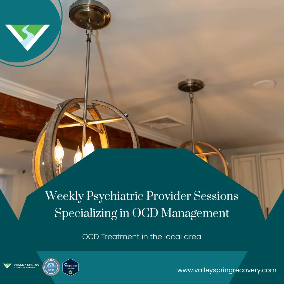 Psychiatric evaluation and medication management for OCD