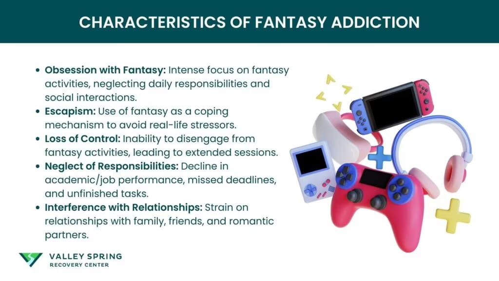 What are the Characteristics of Fantasy Addiction