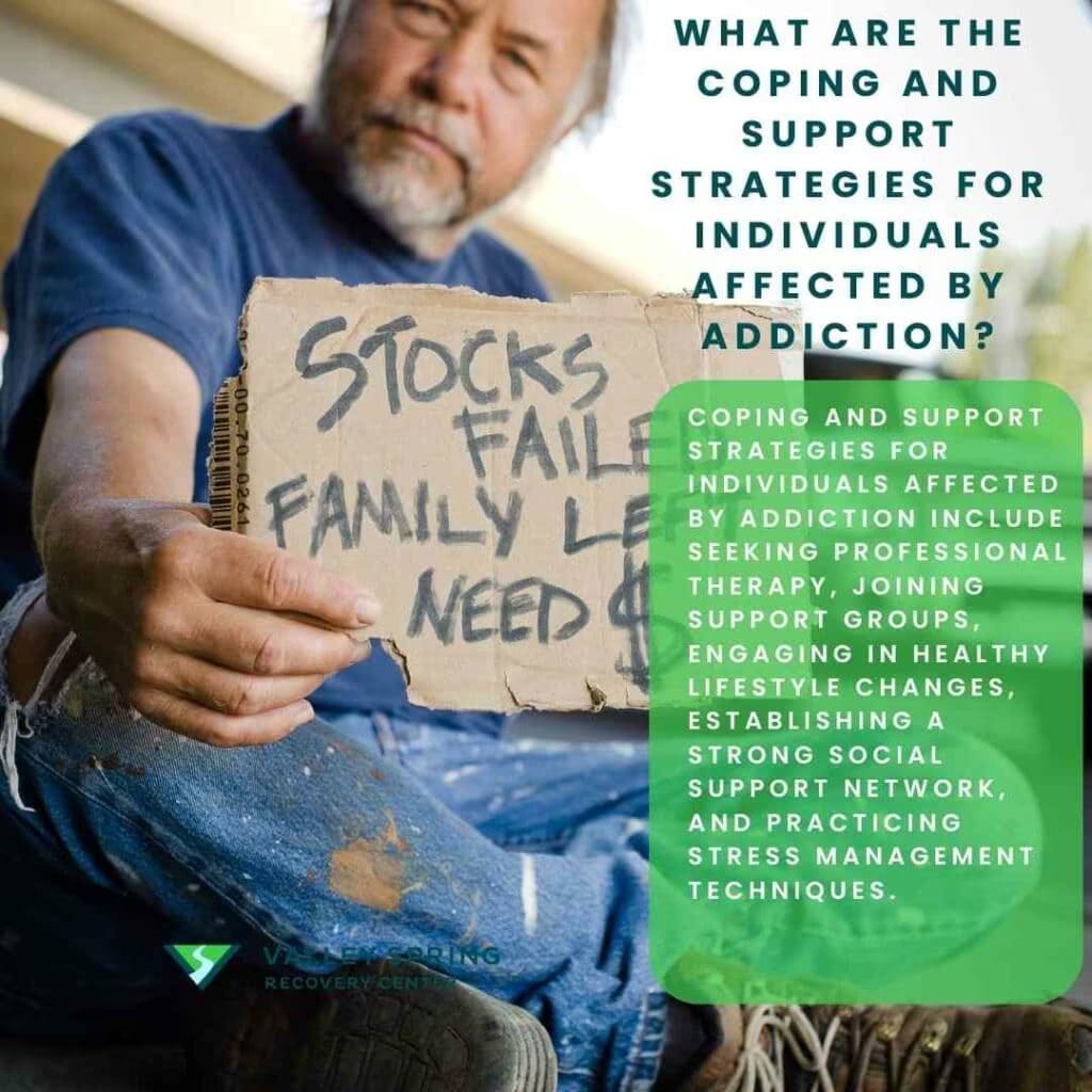 What Are The Coping and Support Strategies For Individuals Affected By Addiction?