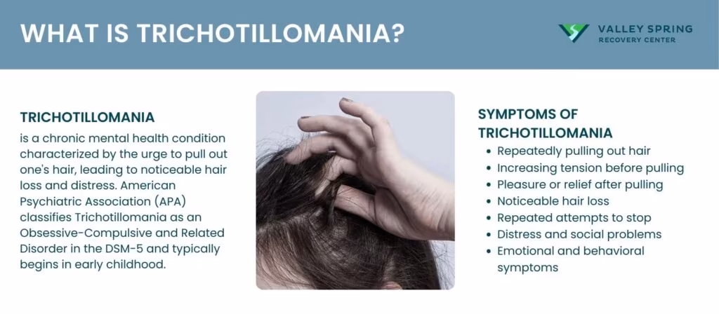 Trichotillomania: Definition, Symptoms, Causes, Effect, and Treatment Trichotillomania: Definition, Symptoms, Causes, Effect, and Treatment