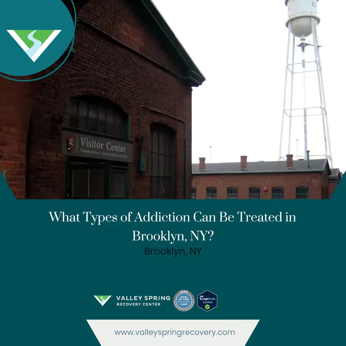 Addiction types treated near Brooklyn, NY