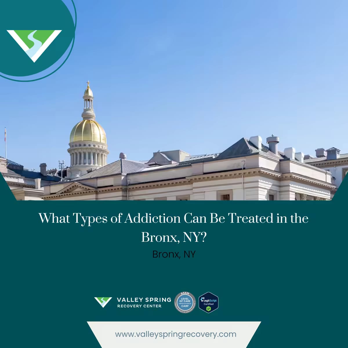 Addiction types treated near Bronx, NY Addiction types treated near Bronx, NY