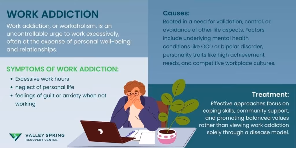 work addiction definition