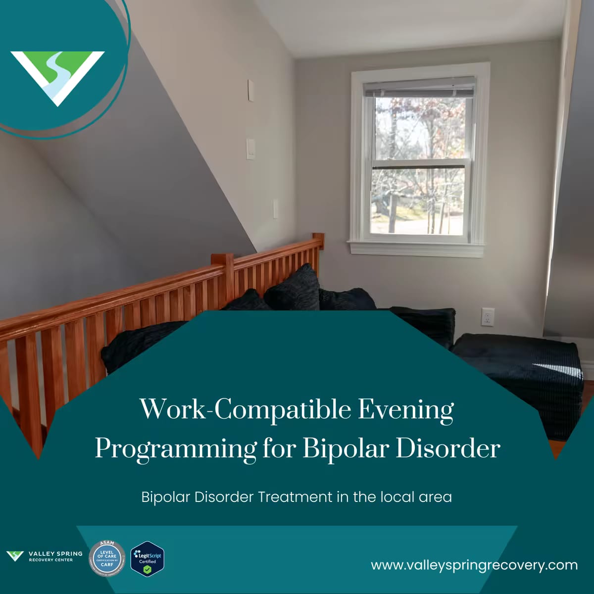 Evening bipolar disorder programming compatible with work and school