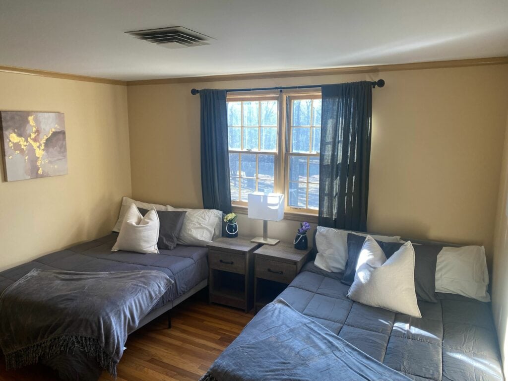 Picture Of Bedroom In New Jersey Sober Living Residence