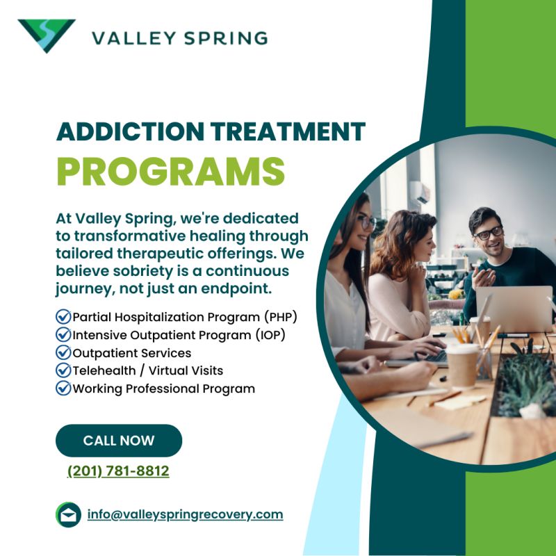 Valley Spring Recovery Northern New Jersey Addiction Recovery Services
