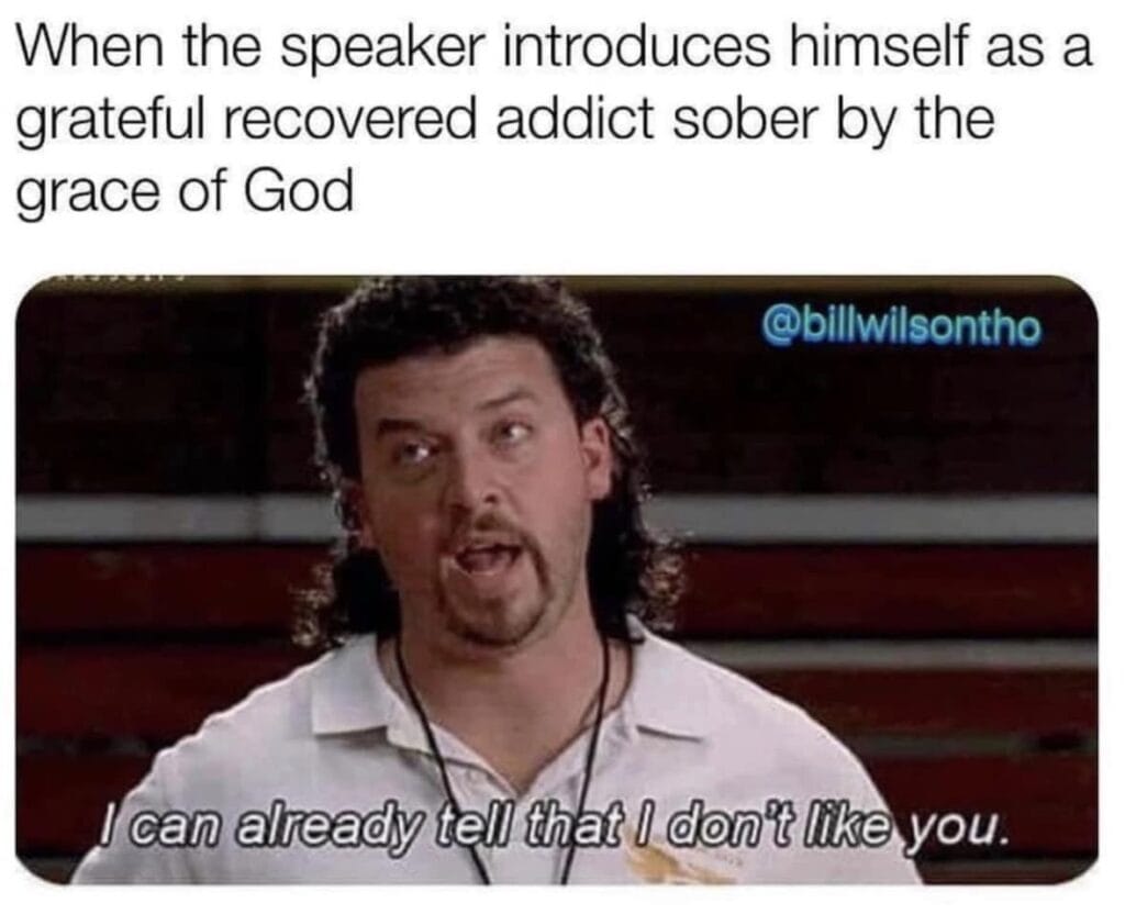 Sober Meme By The Grace Of God