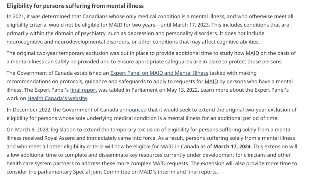 Canada-Medically-Assisted-Death-For-Mental-Health-And-Addiction