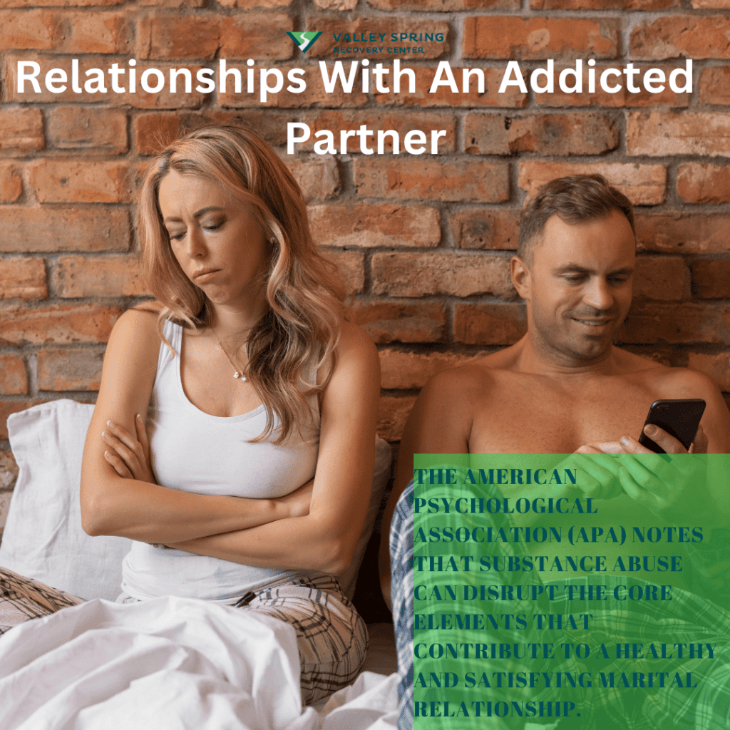 Affect On Relationships With An Addicted  Partner