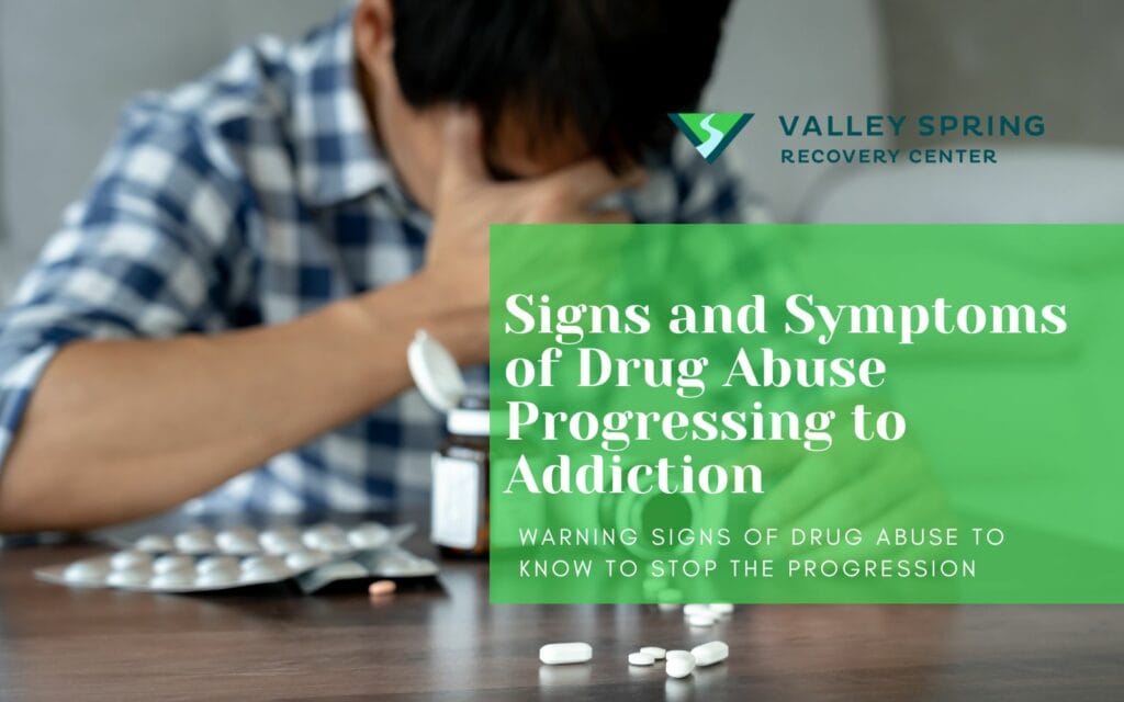 Signs and Symptoms of Drug Abuse Progressing to Addiction