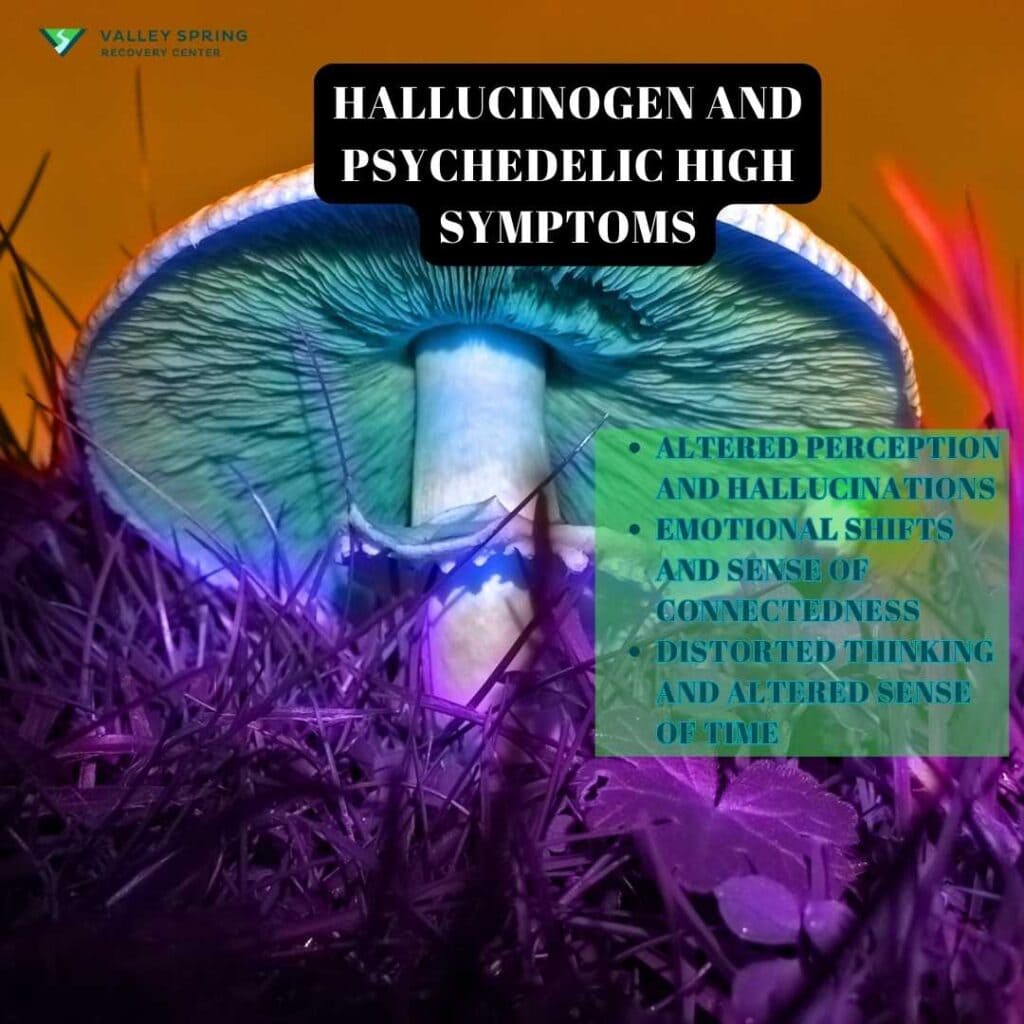 Hallucinogen And Psychedelic High Symptoms