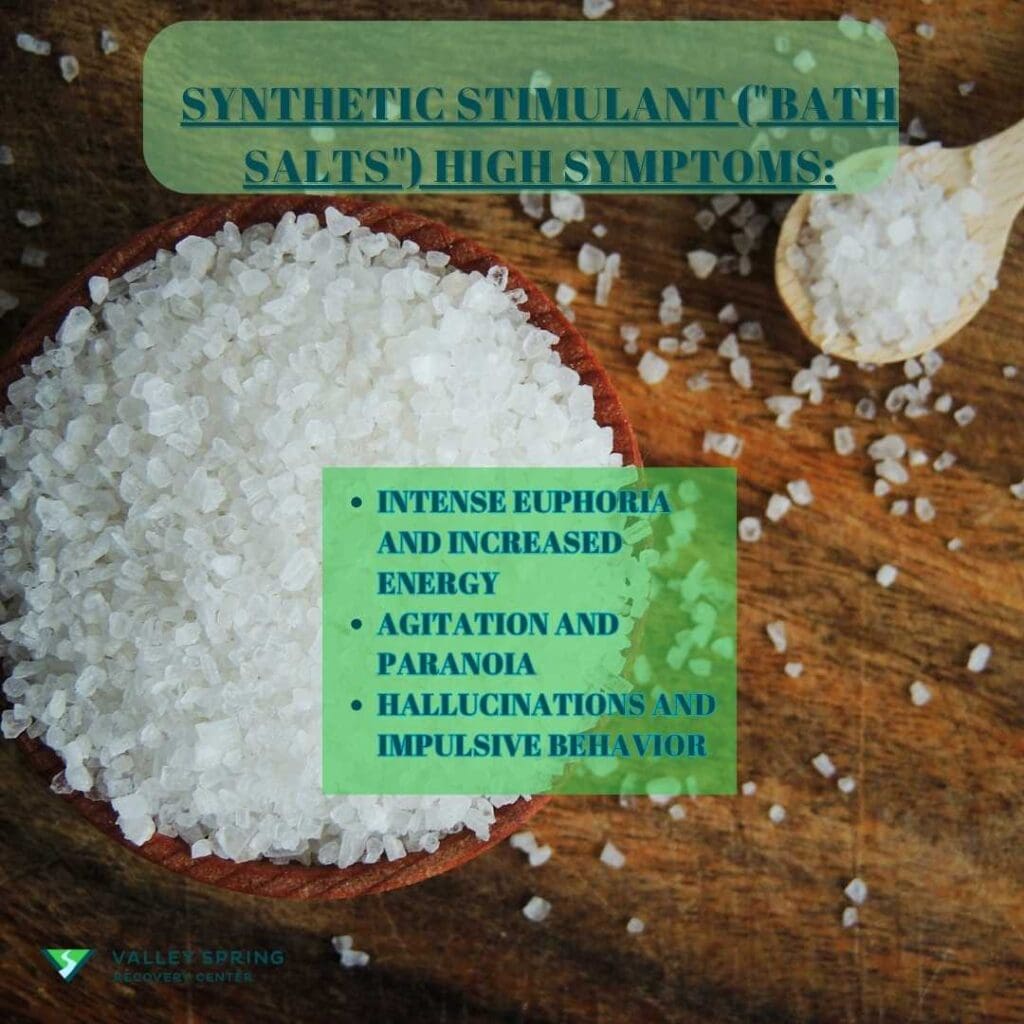 Synthetic Stimulant Bath Salts High Symptoms