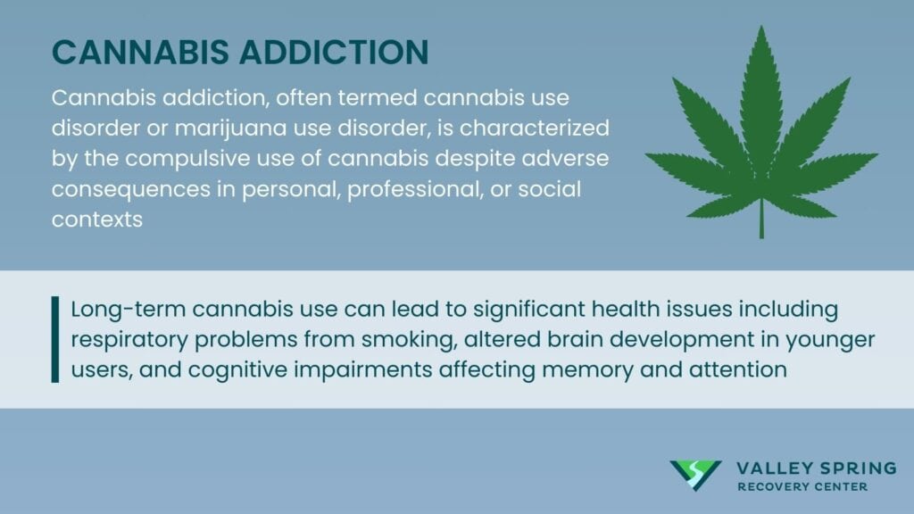 Marijuana Addiction Infographic Definition, Effects And Symptoms