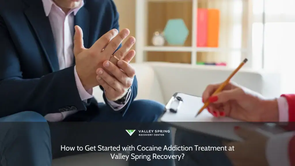 Client discusses personal challenges during therapy session at Valley Spring Recovery, emphasizing the importance of support in addiction treatment.