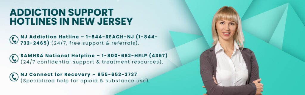 Addiction Support Hotlines In New Jersey